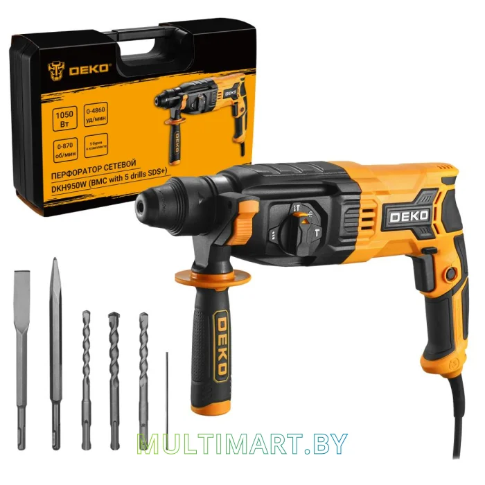 Перфоратор Deko DKH950W Set 5 063-4122